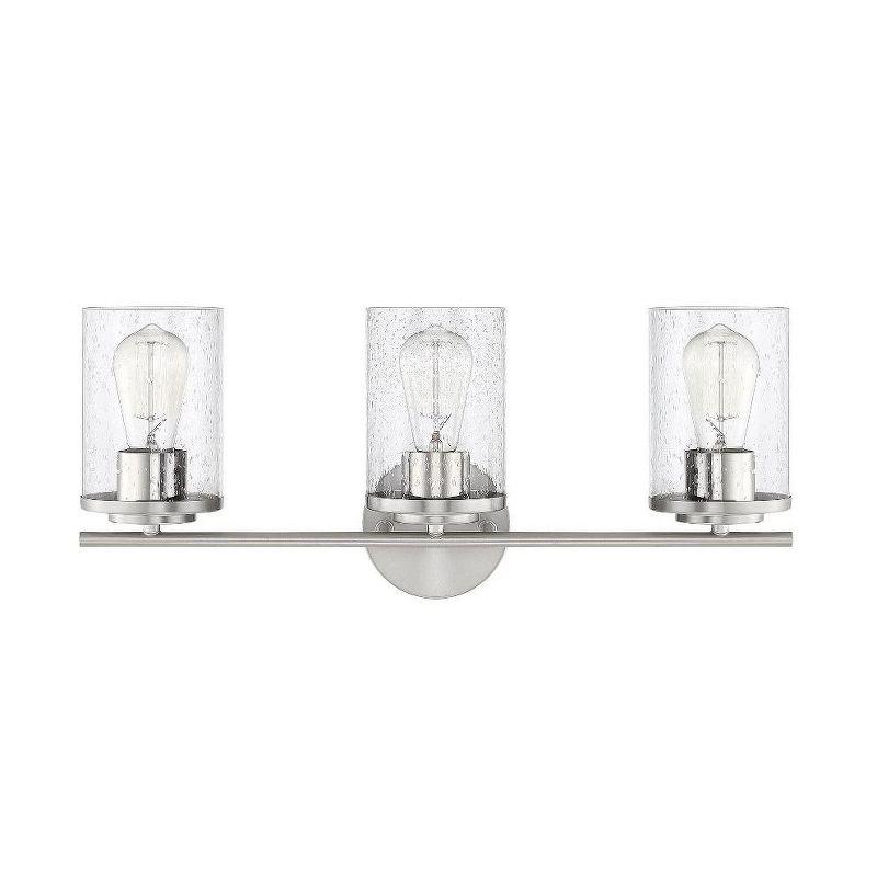 Savoy House Marshall 3 - Light Vanity in  Polished Chrome