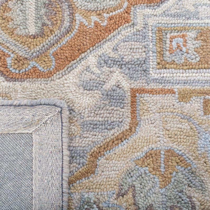 Heritage HG920 Hand Loomed Area Rug - Beige/Grey - 3'x5' - Safavieh.