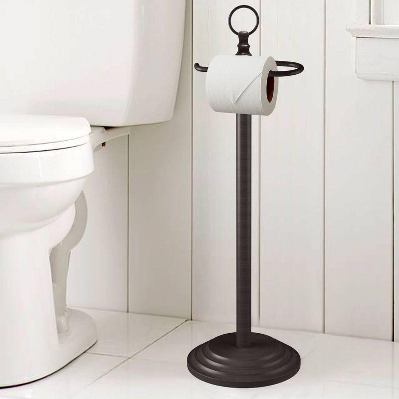 Free Standing Toilet Paper Holder