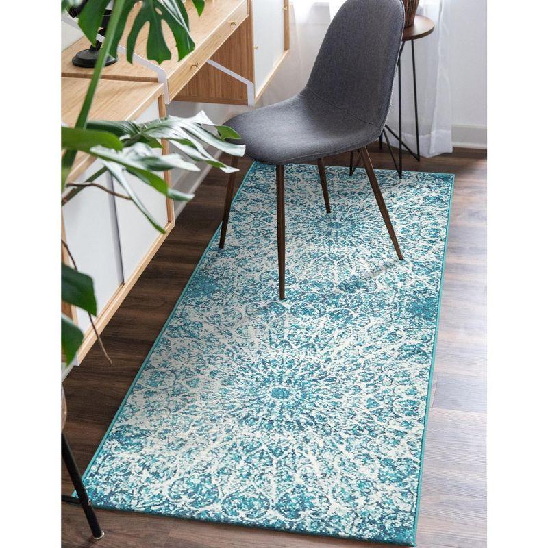 Unique Loom Sofia Grace Geometric Indoor Woven Area Rug