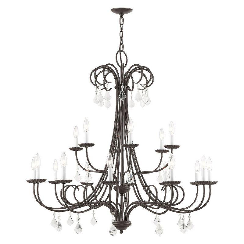 Livex Lighting Daphne 18 - Light Chandelier in  English Bronze