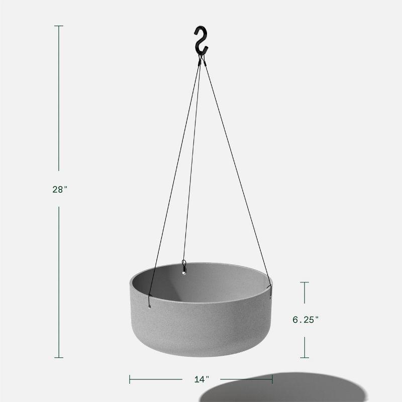 Veradek Mason Series Hanging Kona Bowl Planter & Reviews | AllModern