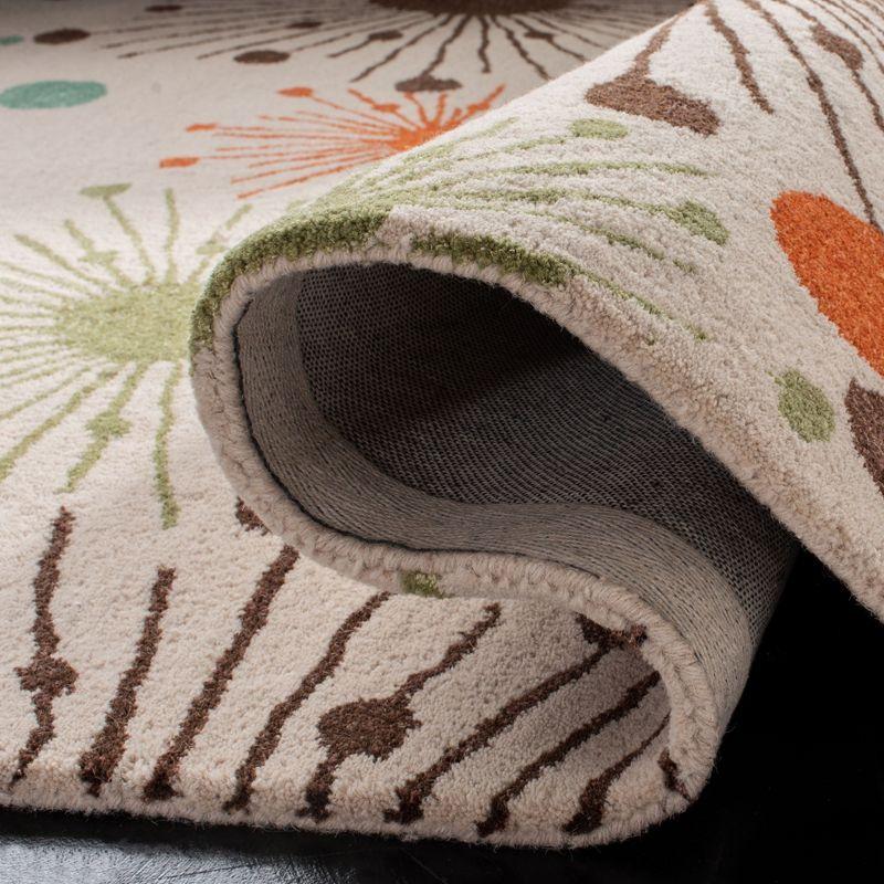 Soho SOH747 Hand Tufted Indoor Area Rug - Ivory/Multi - 8'3"x11' - Safavieh