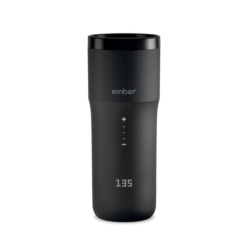 Ember Black Stainless Steel Temperature Control Travel Mug 12oz