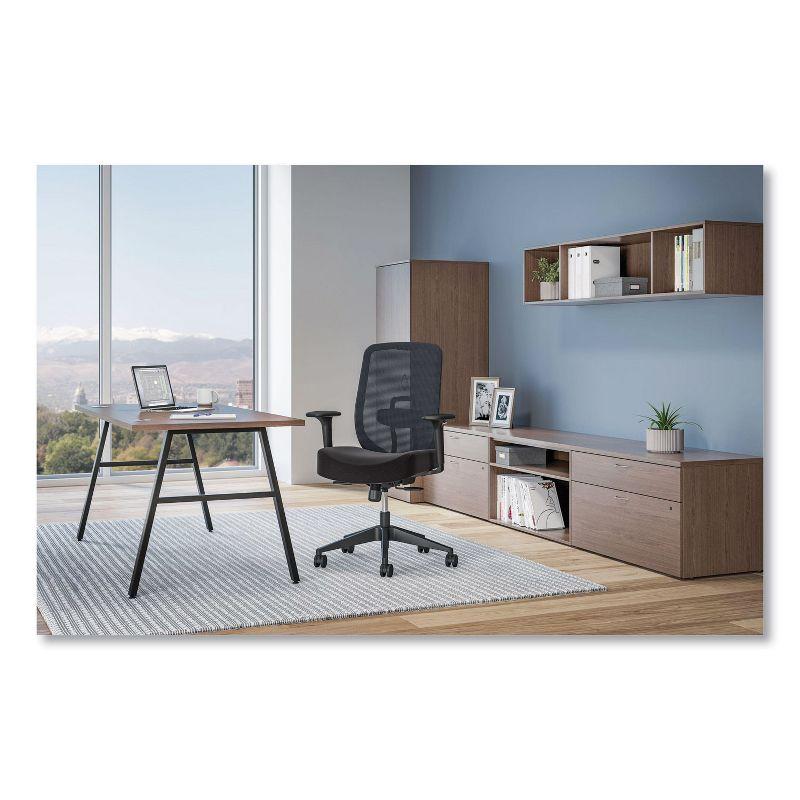 HON Altern Ergonomic Low Back Home Office Chair Height Adjustable Arms Seat Slide