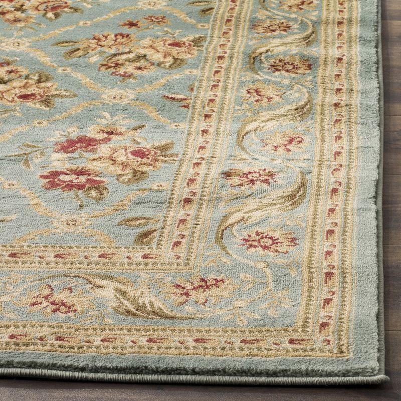 Lyndhurst LNH556 Power Loomed Area Rug - Blue/Blue - 5'3"x7'6" - Safavieh.
