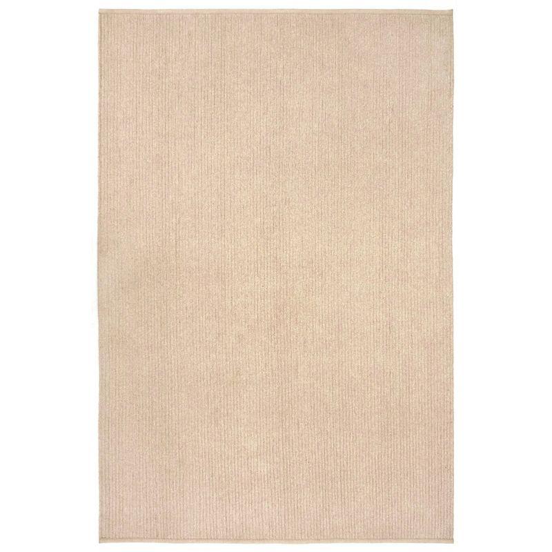 Liora Manne Calais Solid Indoor/Outdoor Rug Sand 3'6" x 5'6"