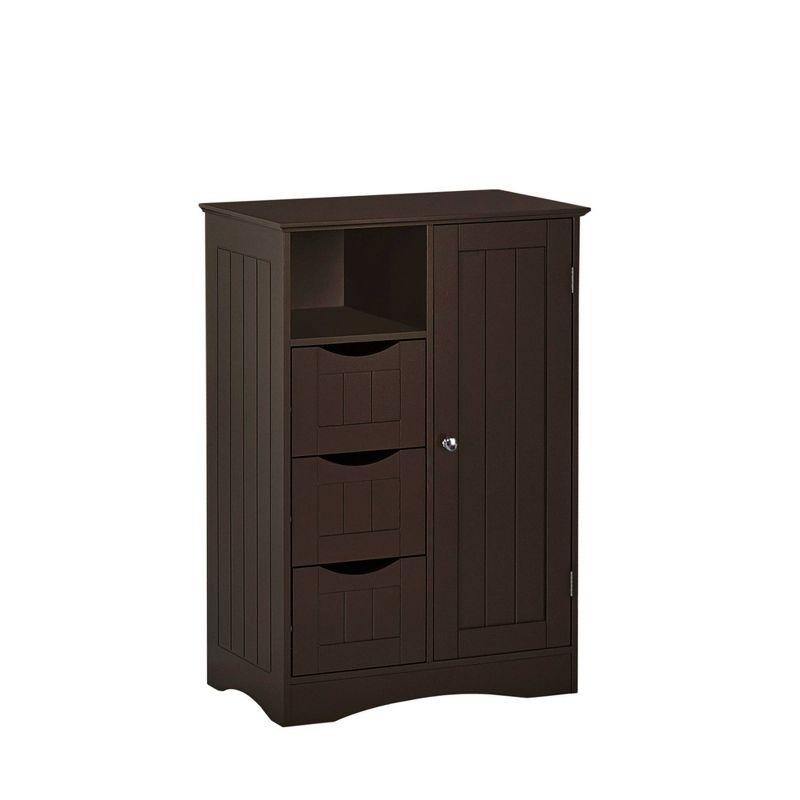 Espresso Ashland Adjustable Shelving Floor Cabinet