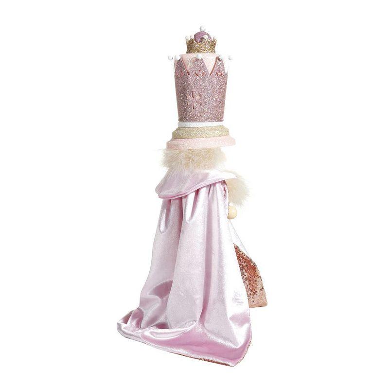 Kurt Adler 19-Inch Hollywood Pink King Nutcracker