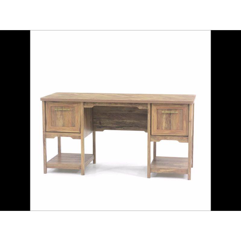 Coral Cape Desk Sindori Mango - Sauder