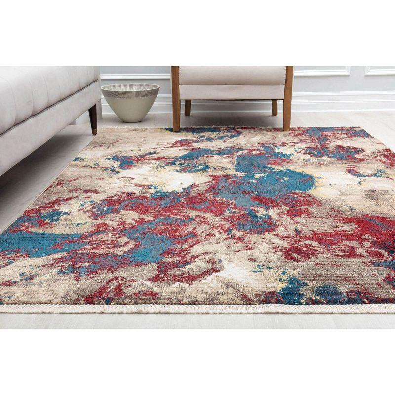 Rugs America Stratford Abstract Vintage Area Rug