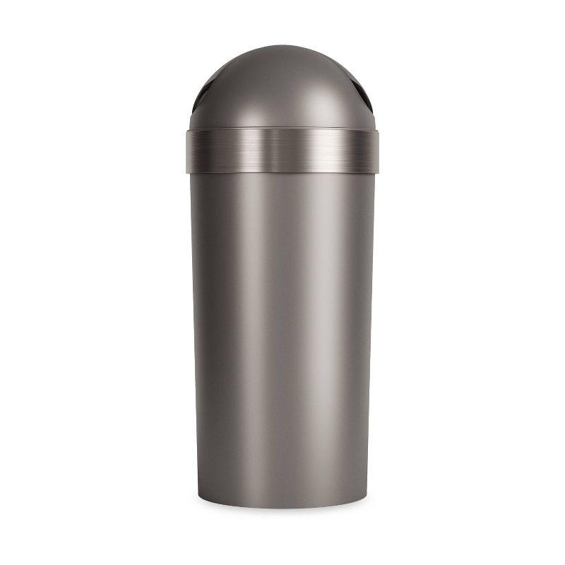 Umbra Venti Plastic Swing Top Kitchen Trash Can - 16 Gallons
