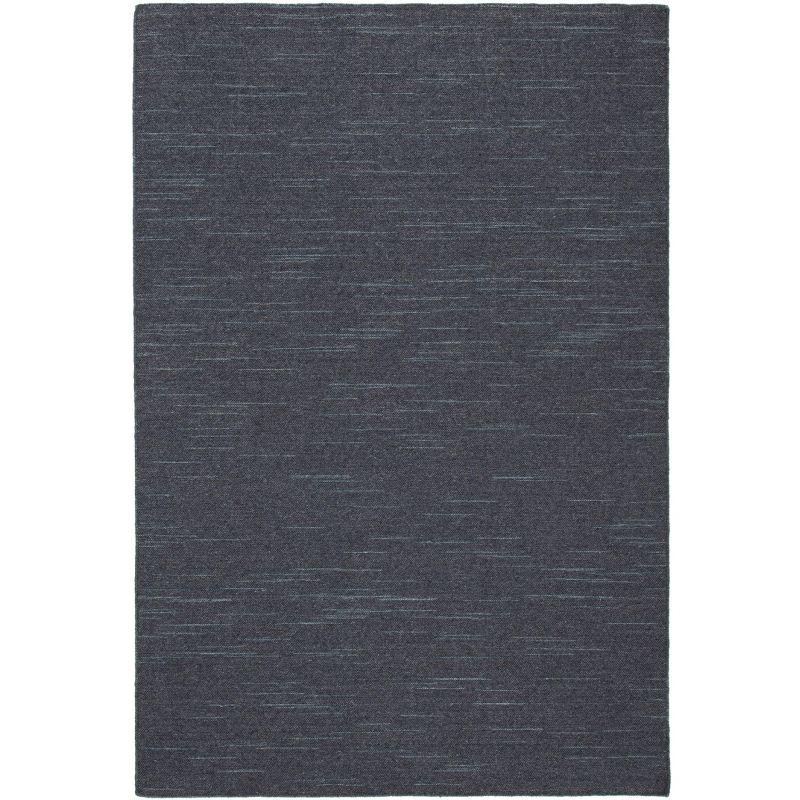 Kilim KLM125 Hand Woven Area Rug - Dark Grey - 8'x10' - Safavieh