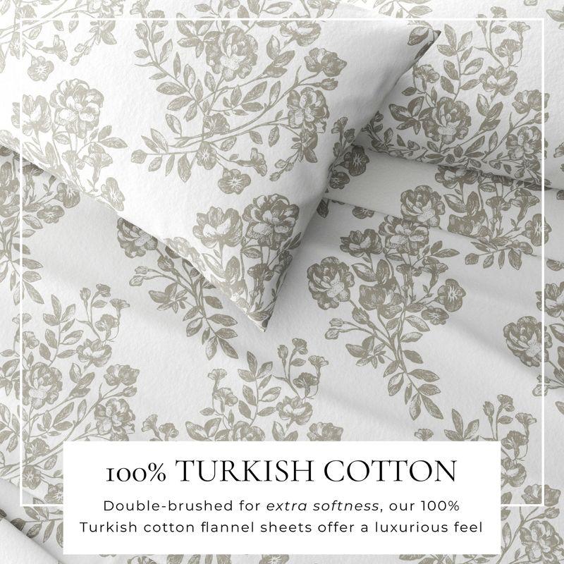 100% Cotton Cozy Solid Flannel Sheet Set