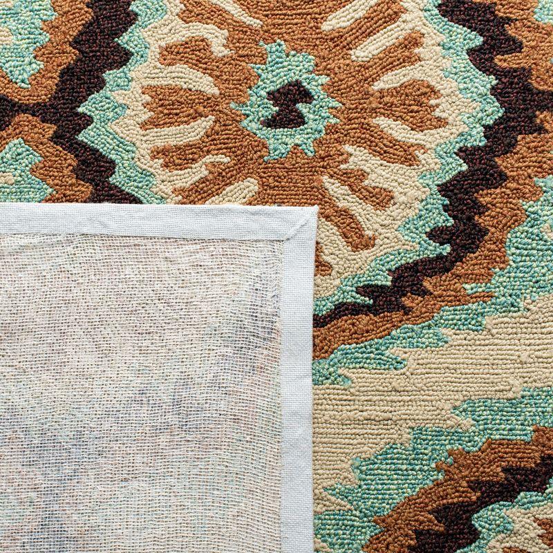 Four Seasons FRS486 Hand Hooked Area Rug  - Safavieh