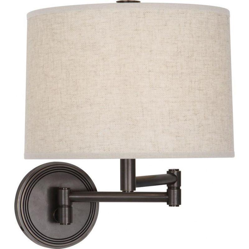 Robert Abbey Lighting Sofia - Light Swing Arm Lamp in  Deep Patina Bronze