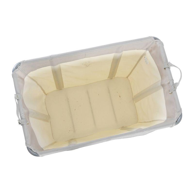 Household Essentials Rolling Laundry Hamper with Handles