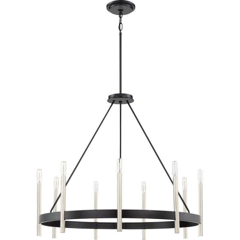 Anthem Mystic Black 9-Light Candle-Style Chandelier