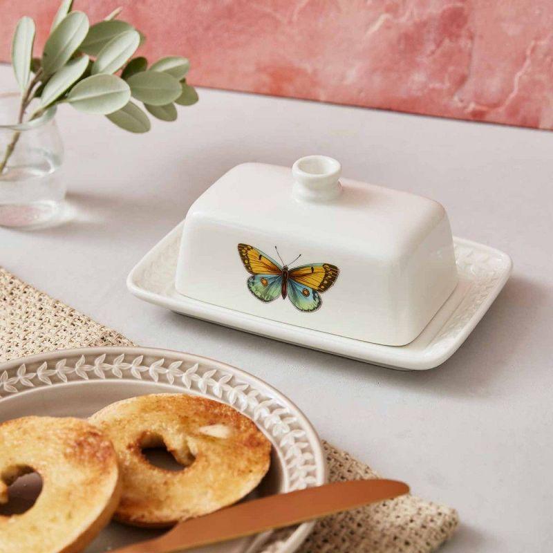 Portmeirion Botanic Garden Harmony Covered Butter Dish