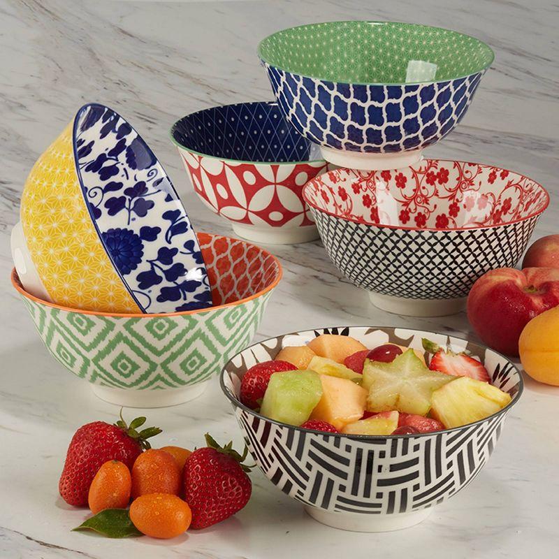 Certified International Soho Set Of 6 Bowls