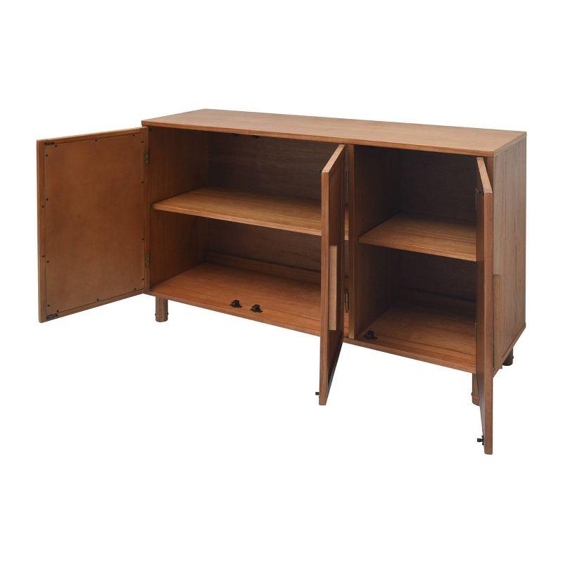 Delancey 3 Door Rattan Sideboard