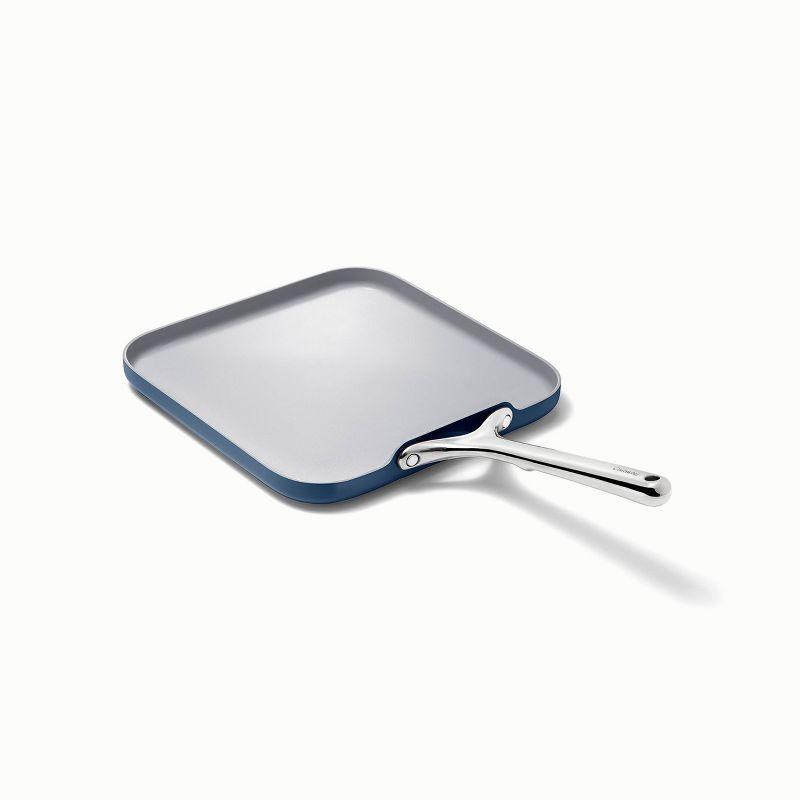 Navy Nonstick Ceramic Square Griddle Pan 11"