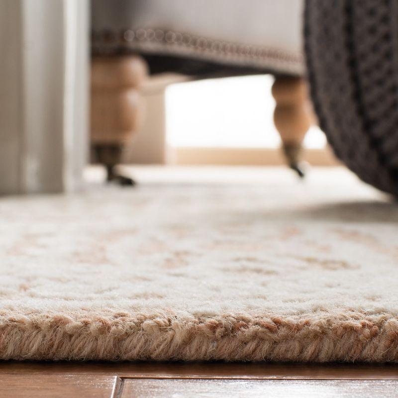 Capri CPR613 Hand Tufted Area Rug - Rust/Ivory - 4'x6' - Safavieh.
