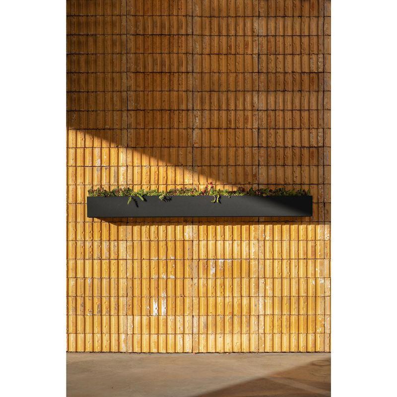 Geo Series Plastic Trough Hanging Planter