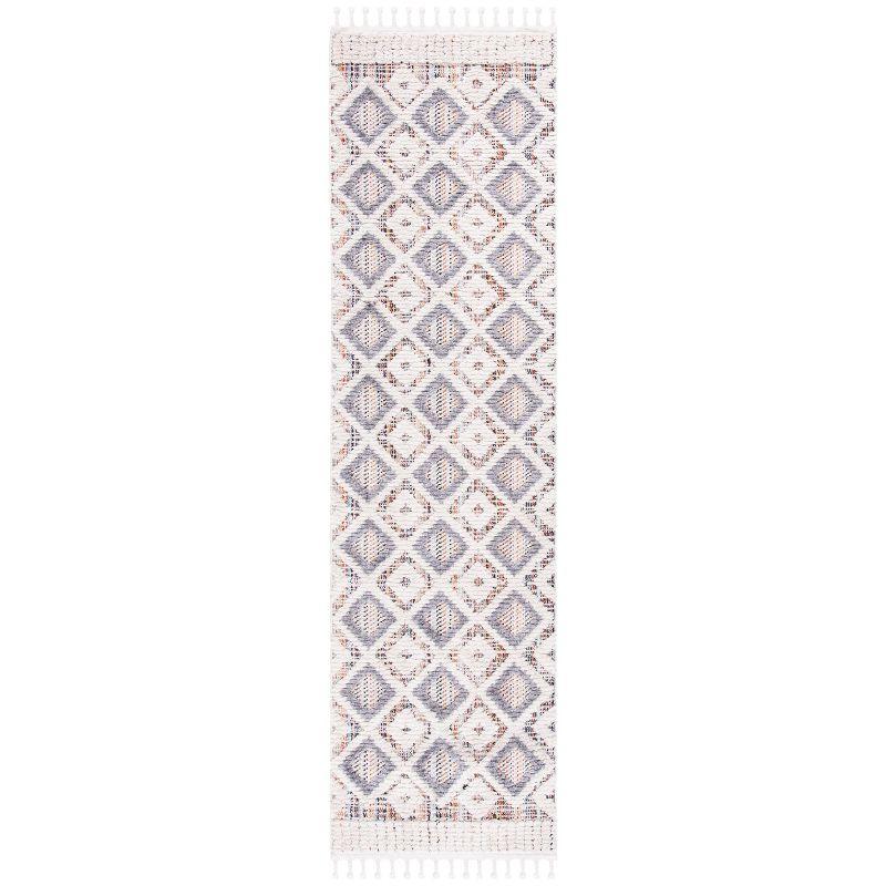 Marrakesh MRK523 Power Loomed Runner Rug - Grey/Multi - 2'2"x10' - Safavieh.