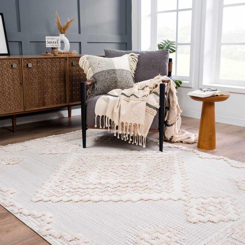 Hauteloom Rosales Cream High&Low Area Rug