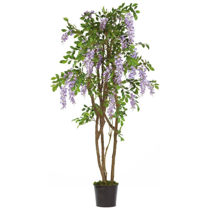 Nearly Natural 5-ft Wisteria Silk Tree