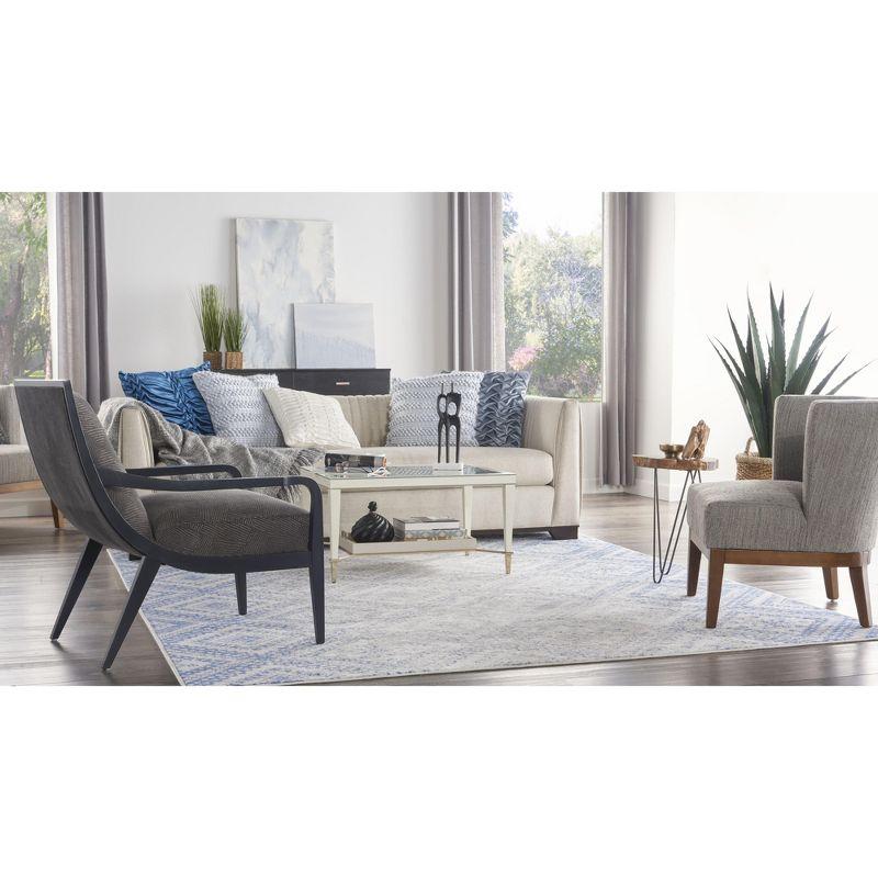 Nourison Whimsicle WHS17 Indoor only Area Rug - Ivory Blue 8'4" x 11'6"