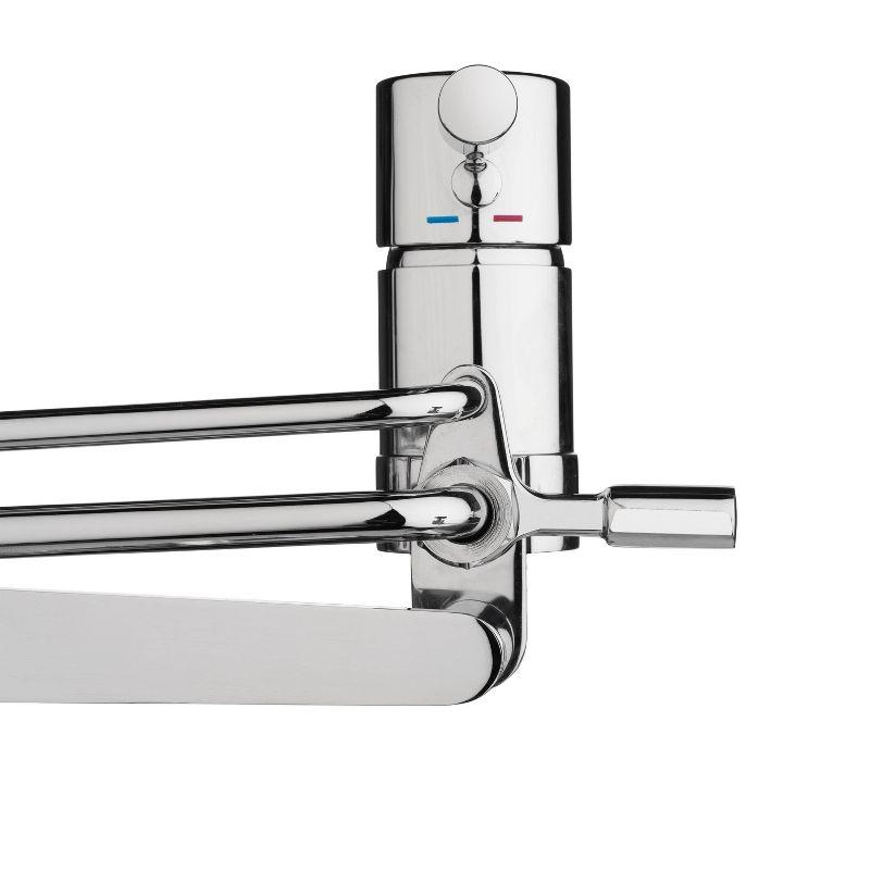 Side-Mounted All Metal Attachable Bidet with Adjustable Spray Wand, Dual Temperature