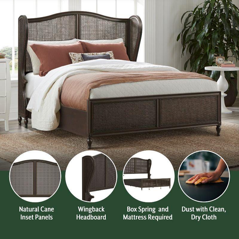 Gia Wingback Bed