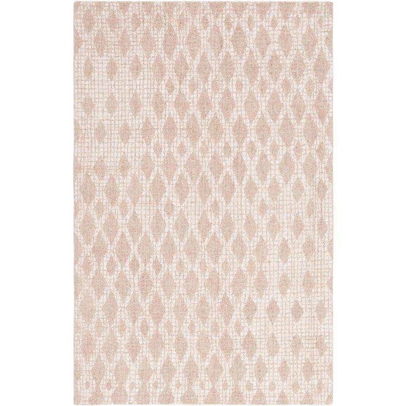 Abstract ABT206 Hand Tufted Area Rug - Beige/Ivory - 6'x9' - Safavieh.