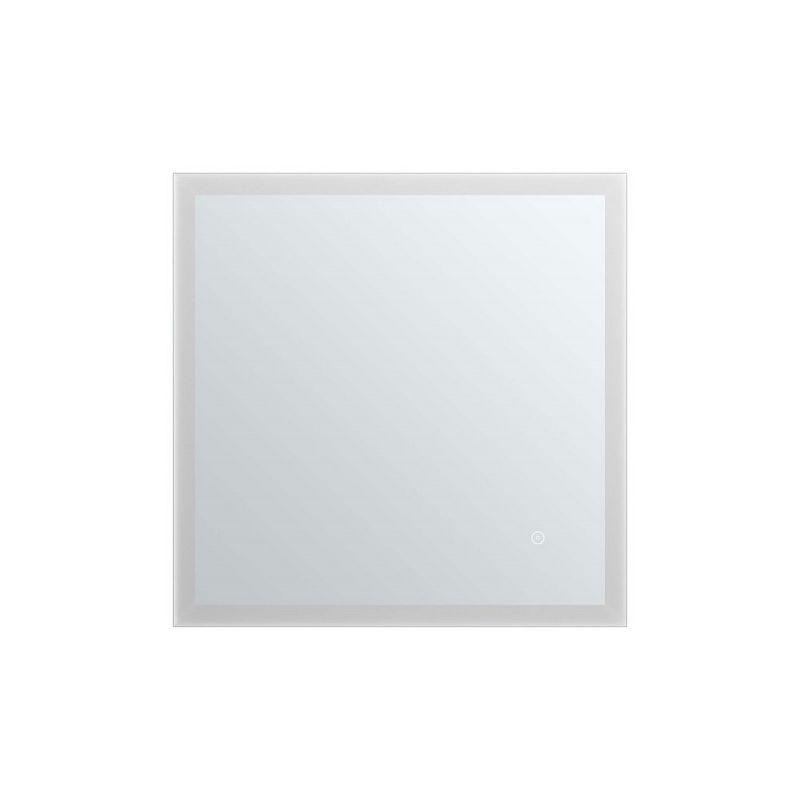 Fine Fixtures Aluminum Bathroom Mirror With LED Lighting