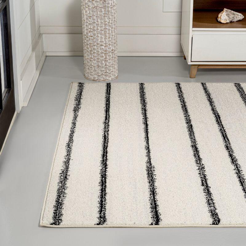 Williamsburg Minimalist Stripe Area Rug - JONATHAN Y