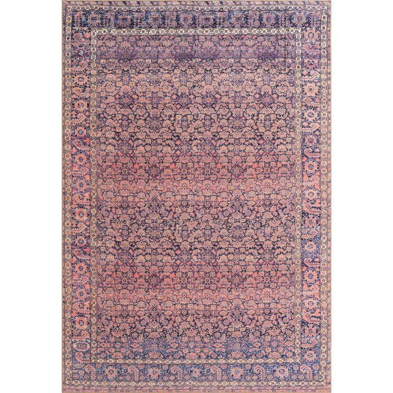 Unique Loom 8' 4 x 12' 0 Levi Timeless Navy Blue Rectangle Area Rug