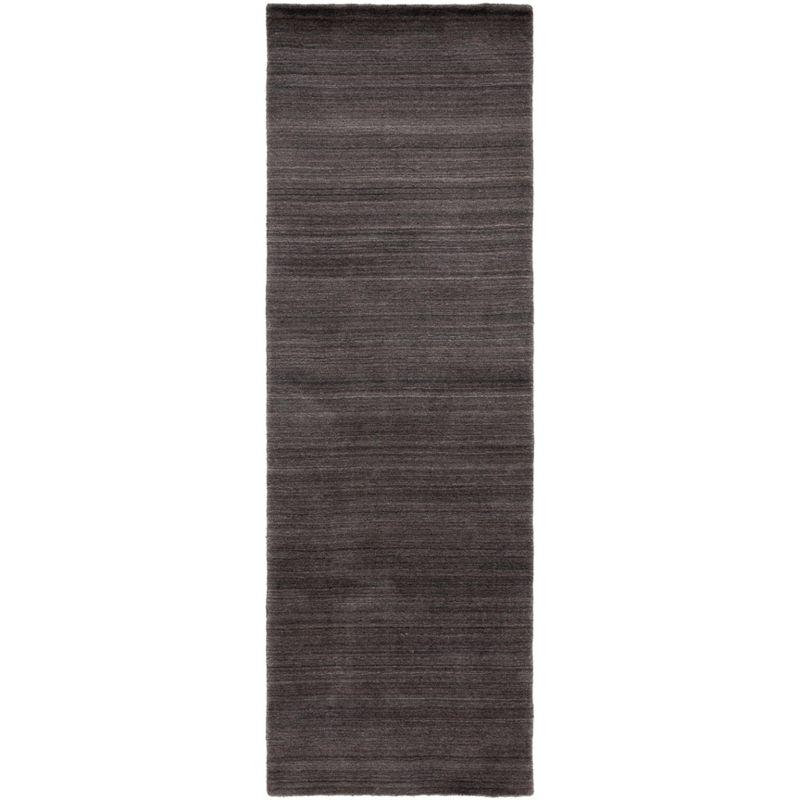 Himalaya HIM820 Handmade Runner Rug - 2'3"x6' - Charcoal - Safavieh