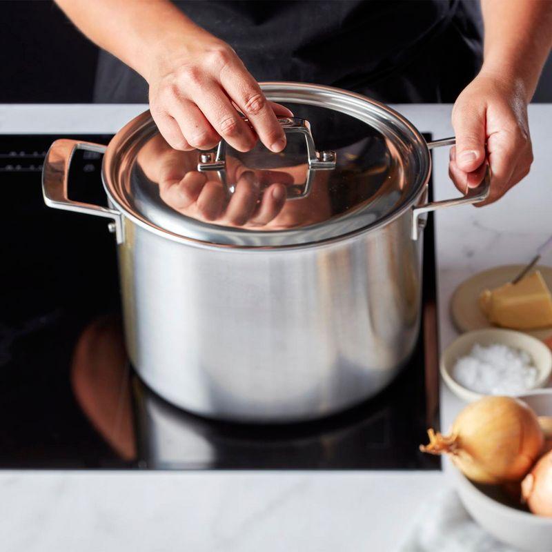 Essential 8-Qt Stainless Steel Stock Pot with Lid