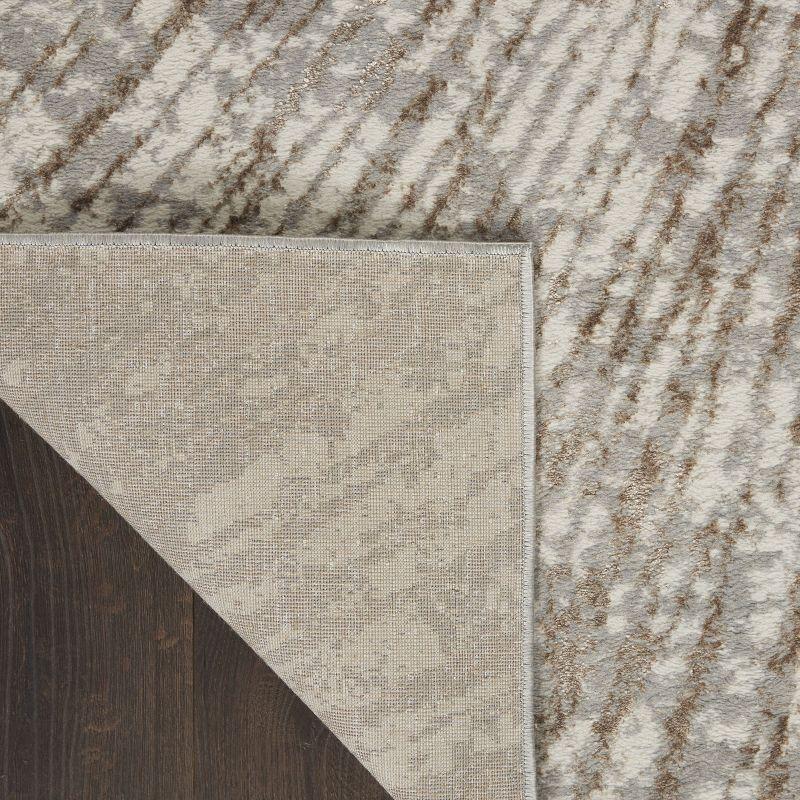Wrought Studio™ Karlie Abstract Gray Area Rug