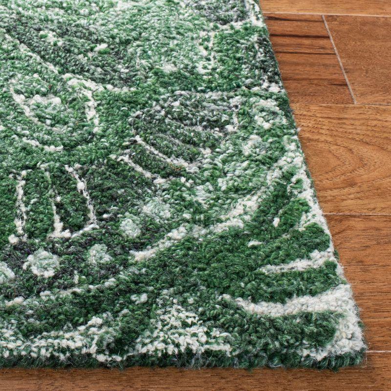 Marquee MRQ110 Hand Tufted Area Rug - Green/Ivory - 8'x10' - Safavieh.