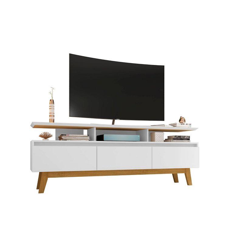 Yonkers TV Stand for TVs up to 65" - Manhattan Comfort