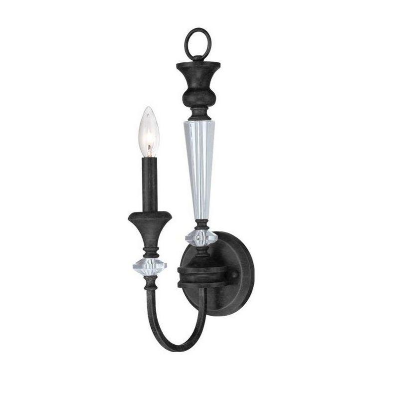 Craftmade Lighting Boulevard 1 - Light Wall Light in  Mocha Bronze/Silver
