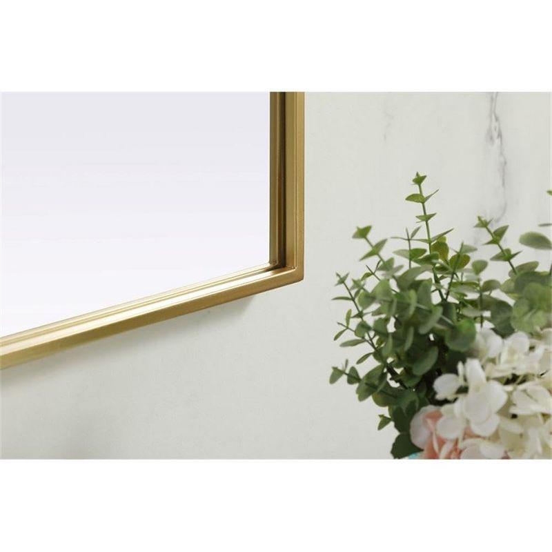 Sabine Metal Wide Arch Wall Mirror
