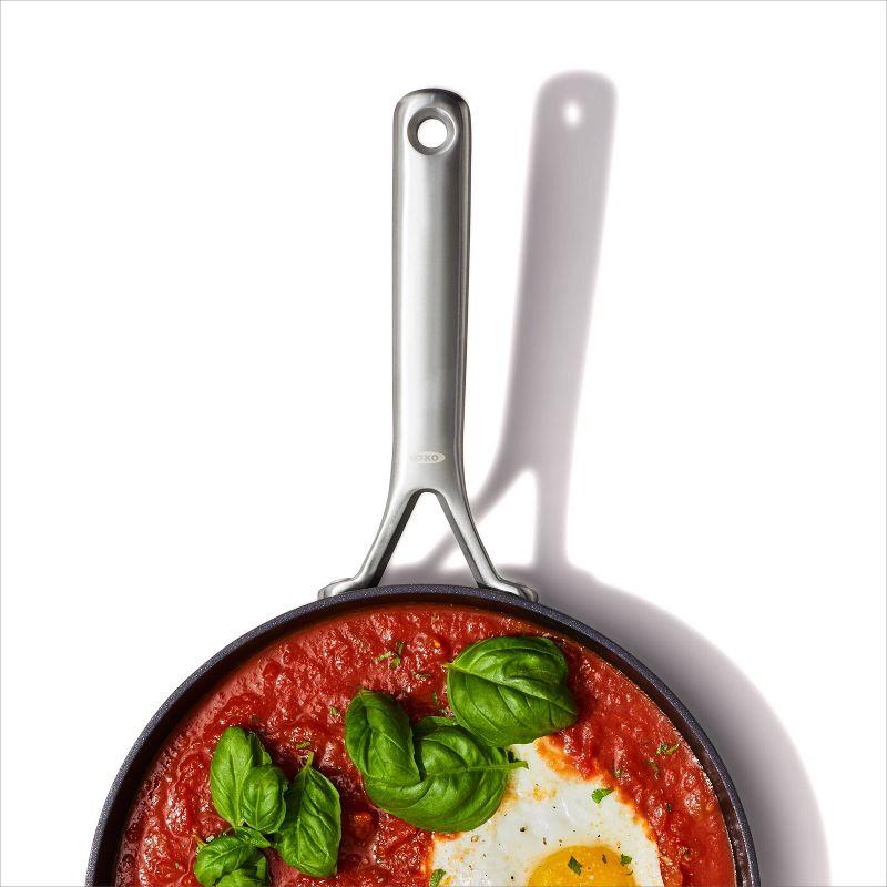 10" Black Aluminum Ceramic Non-Stick Fry Pan