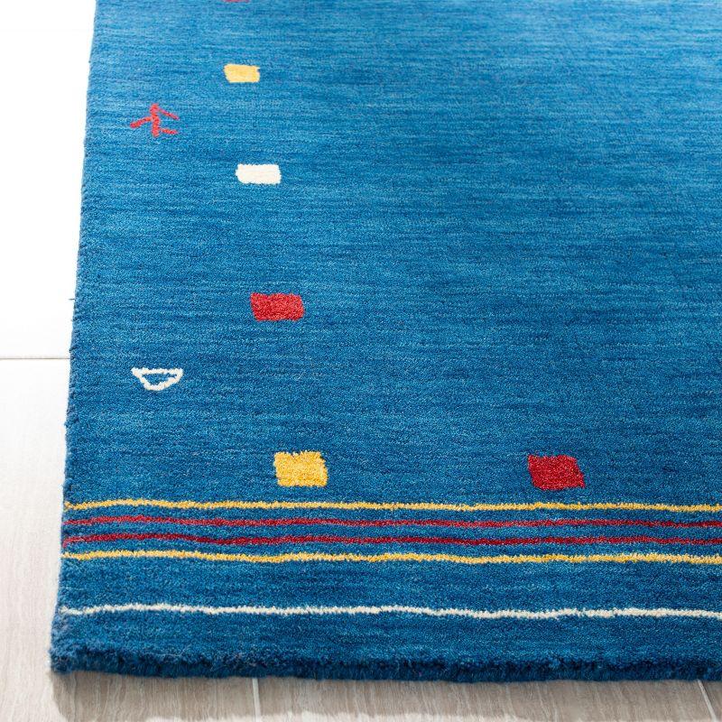 Himalaya HIM563 Handmade Area Rug - 8'x10' - Blue - Safavieh