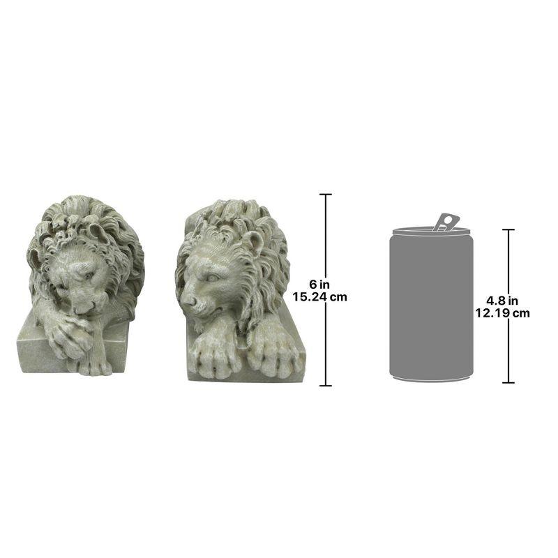 2 Piece Lions from the Vatican Figurines