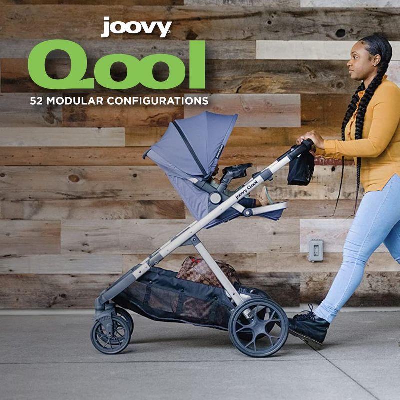 joovy 2022 Qool Single, Double, Triple Stroller, Slate