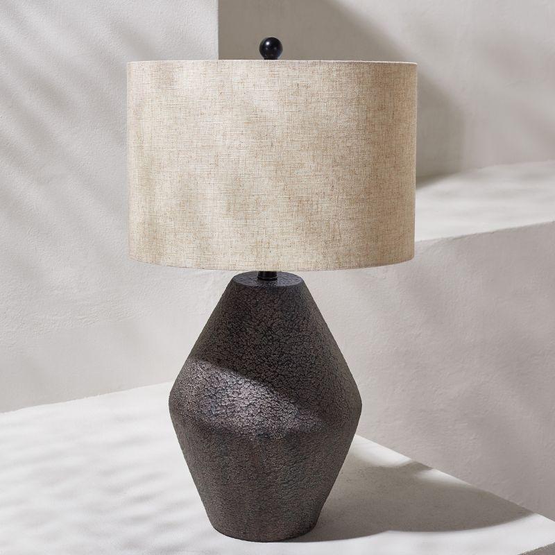 Ersta Table Lamp - 26.5 Inch Height - TBL4367 - Brown - Safavieh